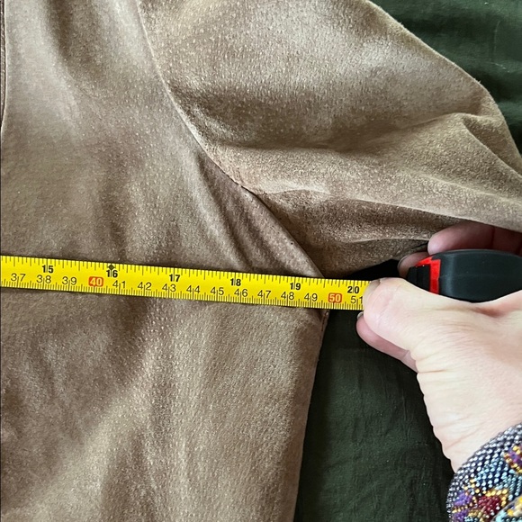 Vintage WinLit Suede Leather Jacket - Picture 12 of 13